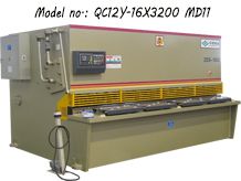 MD11简略单纯数控摆式剪板机 ZDS-1632 (QC12Y-16X3200)