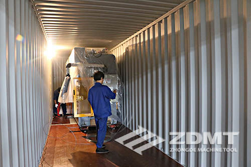 数控折弯机出口伊朗-安徽中德机床股分无限公司